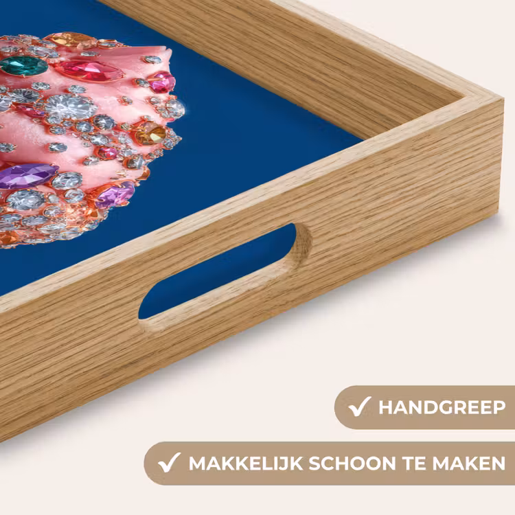 Dienblad - Ijsje - Hoorntje - Steentjes - Blauw — 5