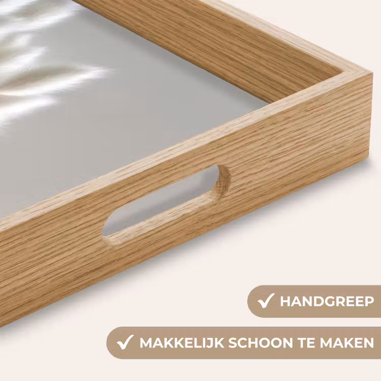 Dienblad - Pluimen - Beige - Minimalistisch — 5