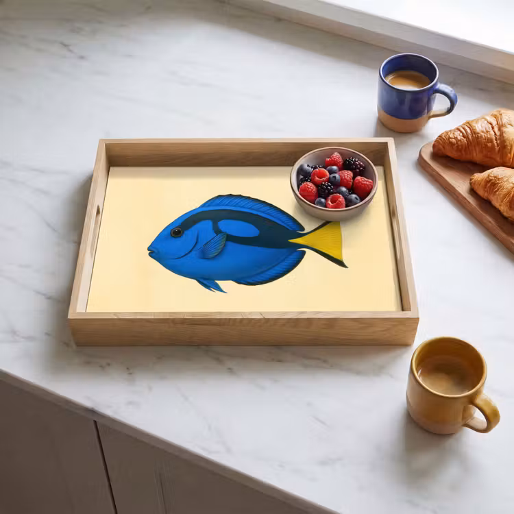Dienblad - Blauw - Dory - Vis - Staartvin — 4