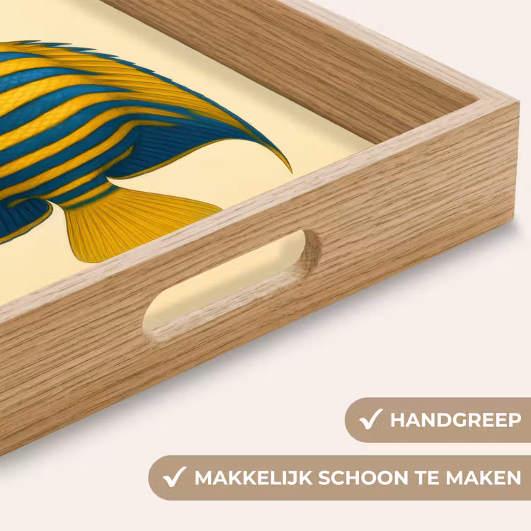 Dienblad - Felgeel - Vis - Strepen - Vinnen — 5