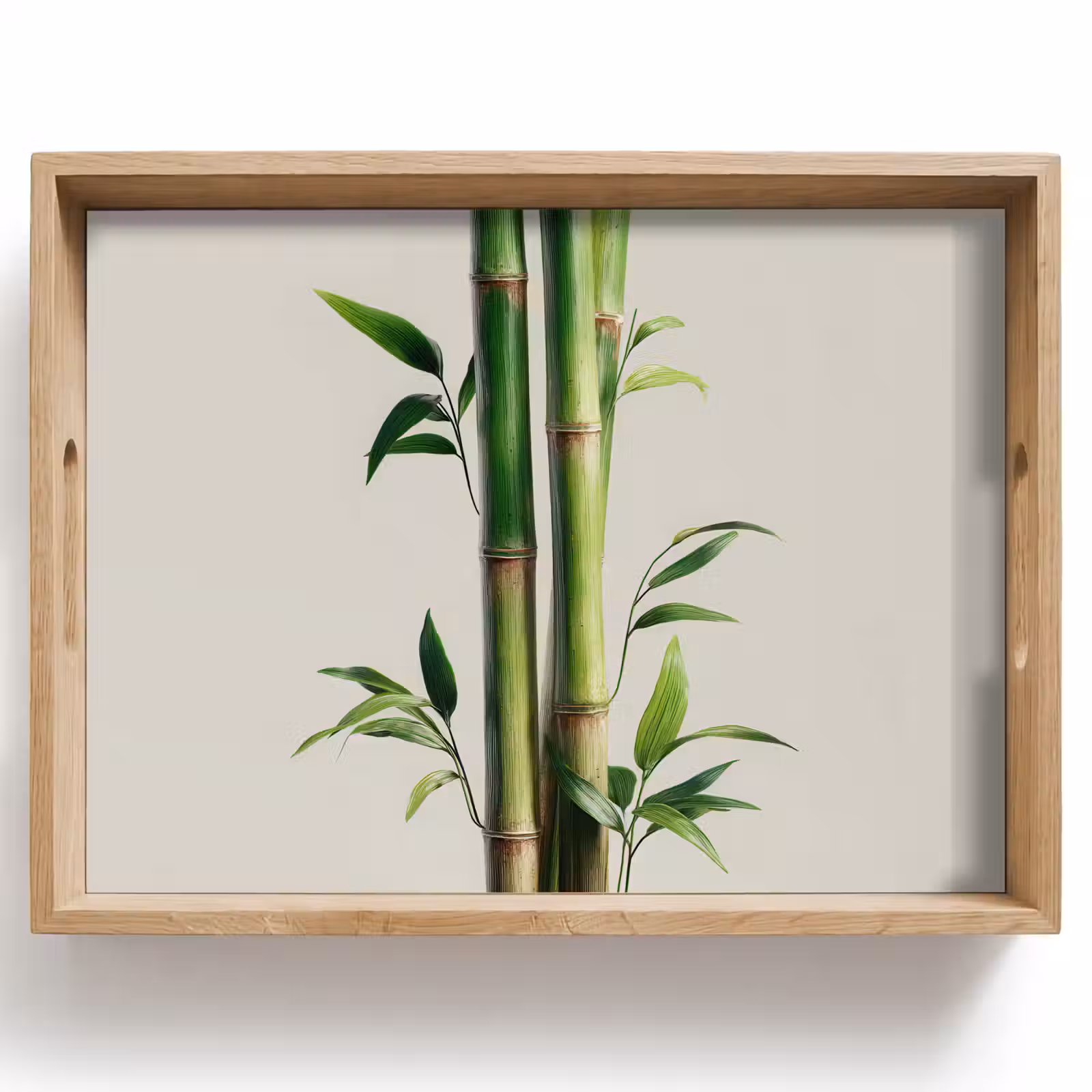 Dienblad - Bamboestengels - Sierlijk - Groen — 1
