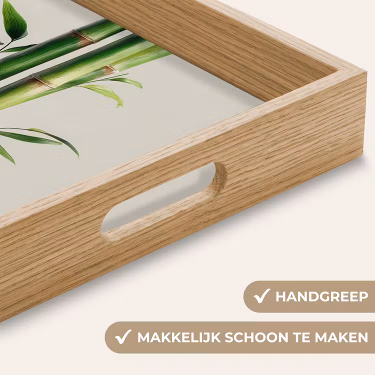 Dienblad - Bamboestengels - Sierlijk - Groen — 5