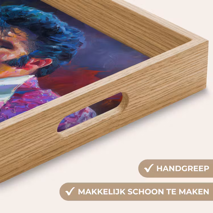 Dienblad - Expressief - Microfoon - Paars — 5