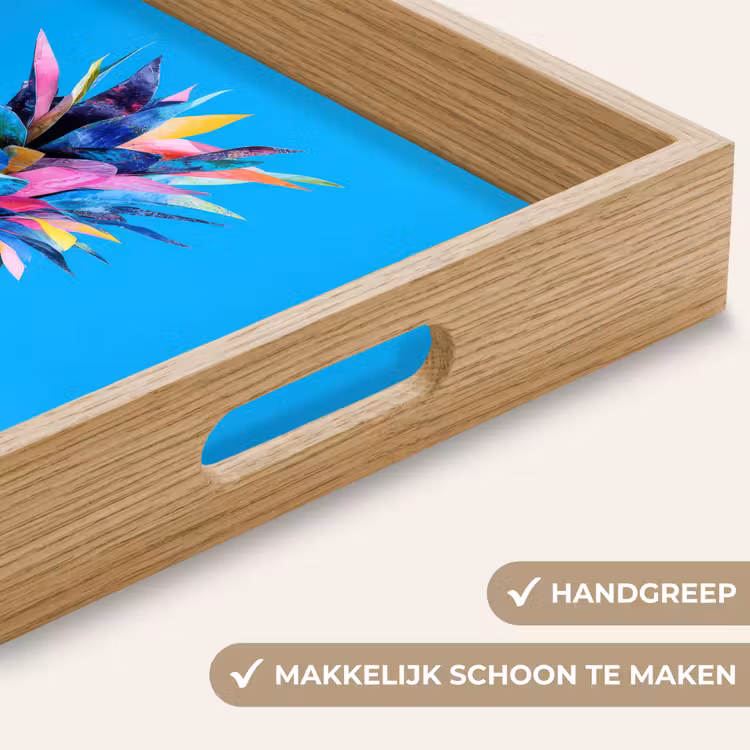 Dienblad - Ananas - Blauw - Tropisch - Vrolijk — 5