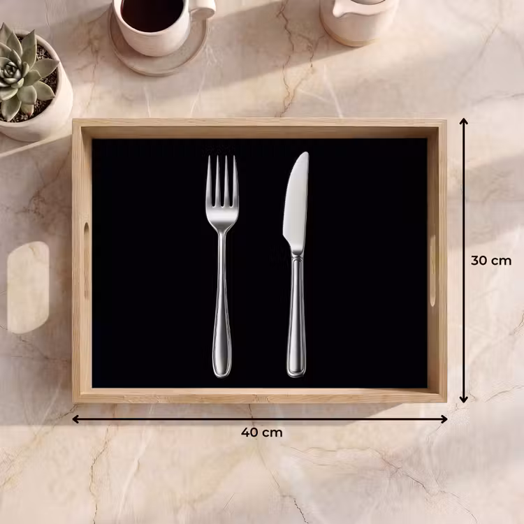 Dienblad - Bestek - Klassiek - Elegant — 9