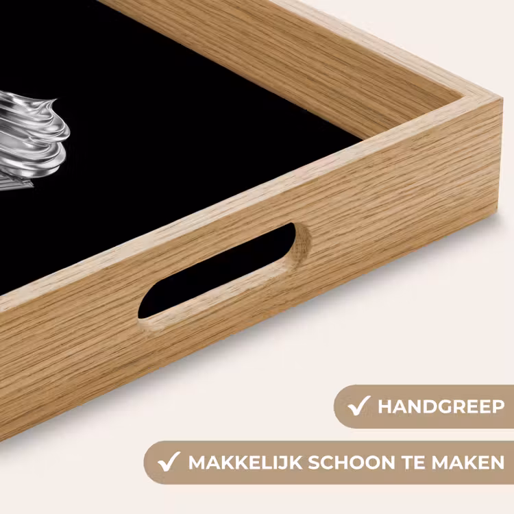 Dienblad - Cupcake - Luxueus - Zilver — 5
