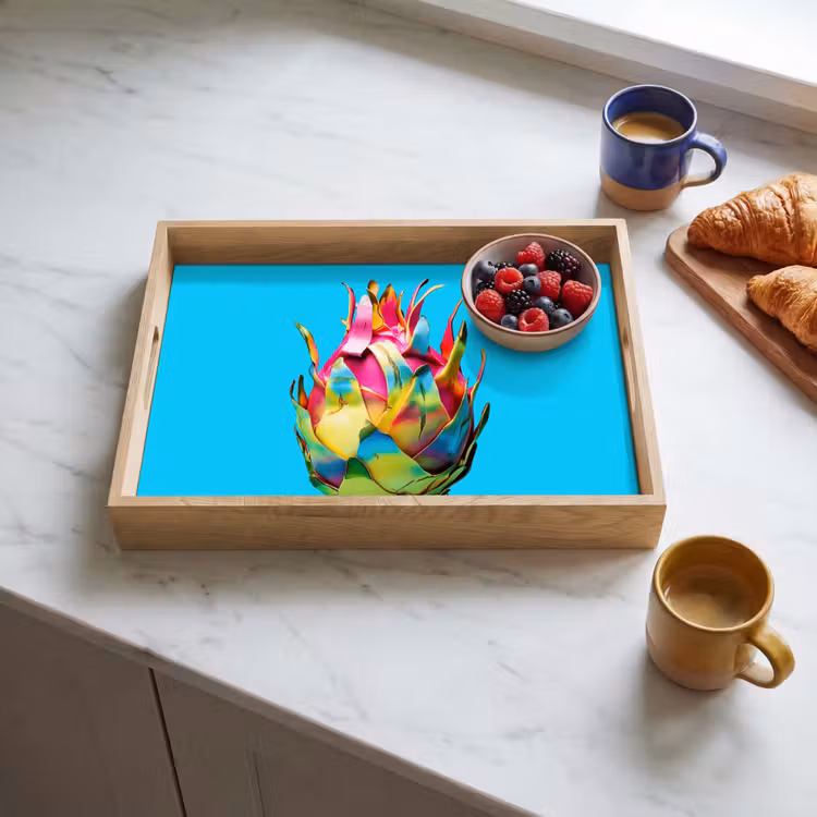 Dienblad - Drakenfruit - Blauw - Levendig — 4