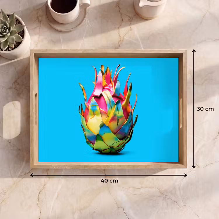 Dienblad - Drakenfruit - Blauw - Levendig — 9