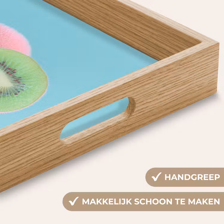 Dienblad - Kiwi - Blauw - Surrealistisch — 5