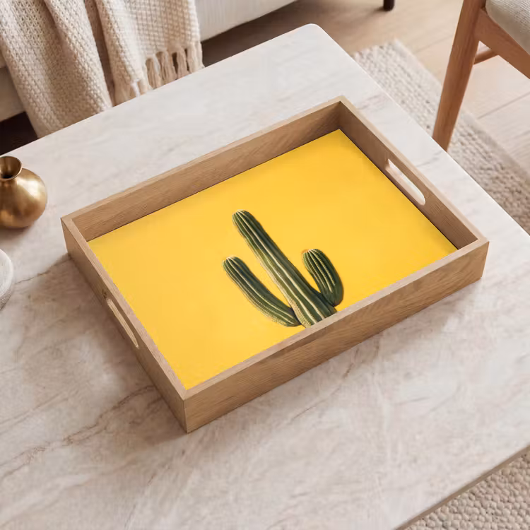 Dienblad - Cactus - Groen - Minimalistisch — 2