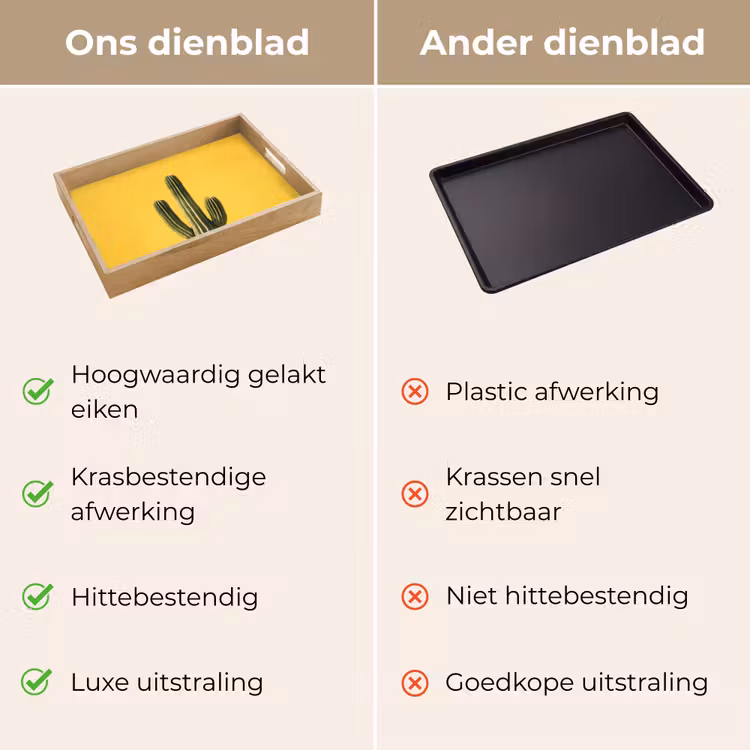 Dienblad - Cactus - Groen - Minimalistisch — 3