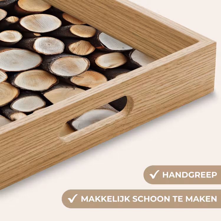 Dienblad - Hout - Boomstammen - Textuur — 5