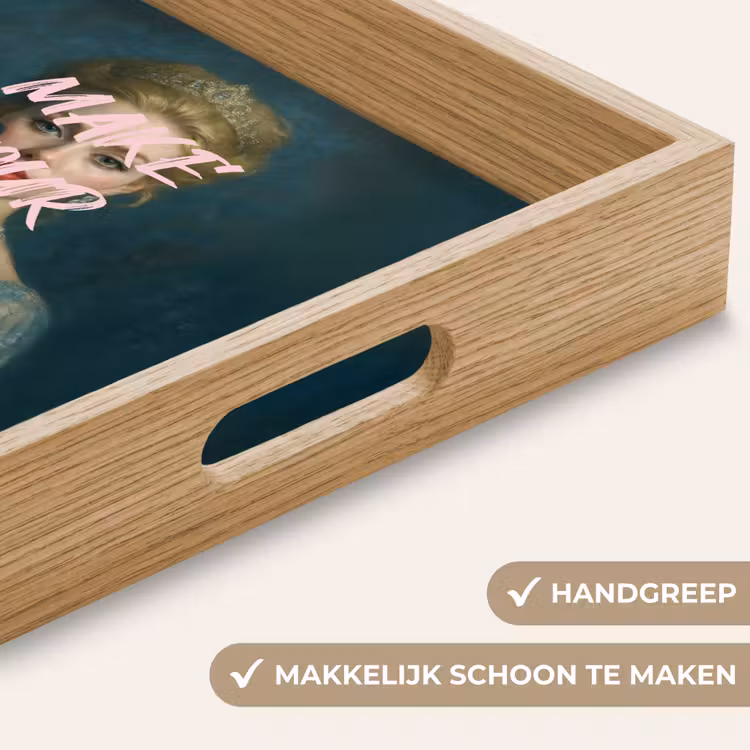 Dienblad - Klassiek - Sierlijk - Roze — 5