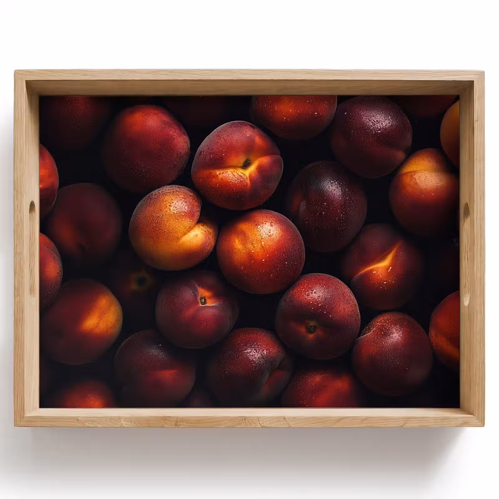 Dienblad - Fruit - Close up - Nectarines — 1