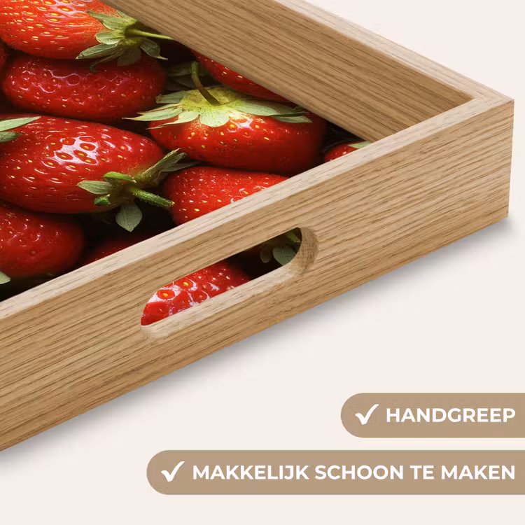 Dienblad - Aardbei - Fruit - Rood — 5