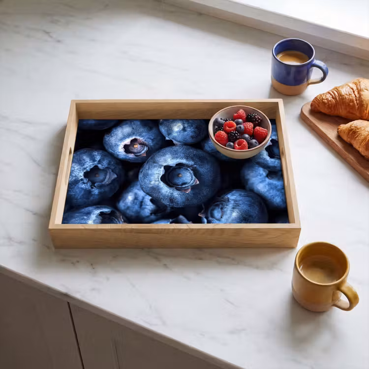 Dienblad - Bessen - Blauw - Fruit — 4