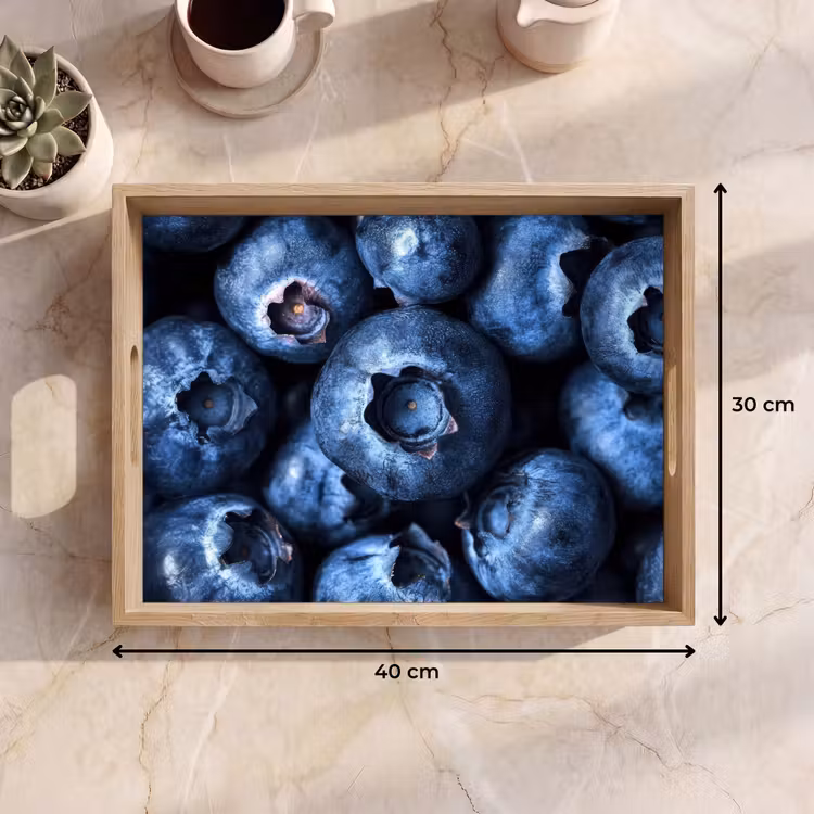 Dienblad - Bessen - Blauw - Fruit — 9