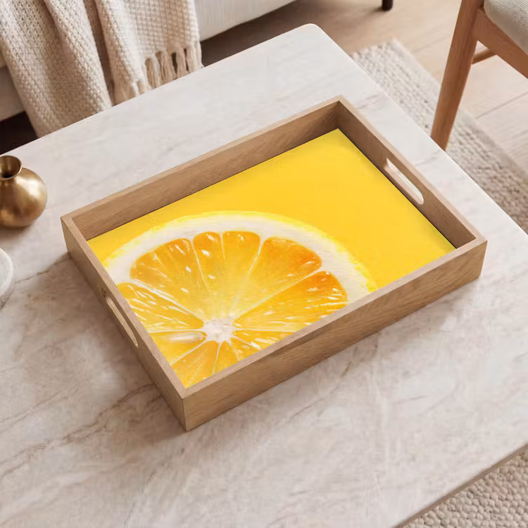 Dienblad - Citroen - Geel - Zonnig — 2