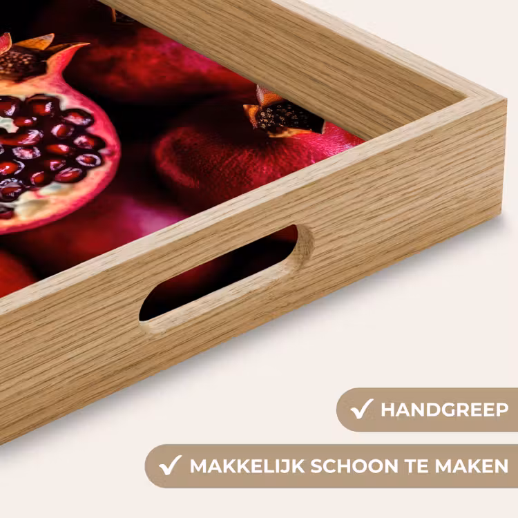 Dienblad - Granaatappel - Rood - Fruit — 5