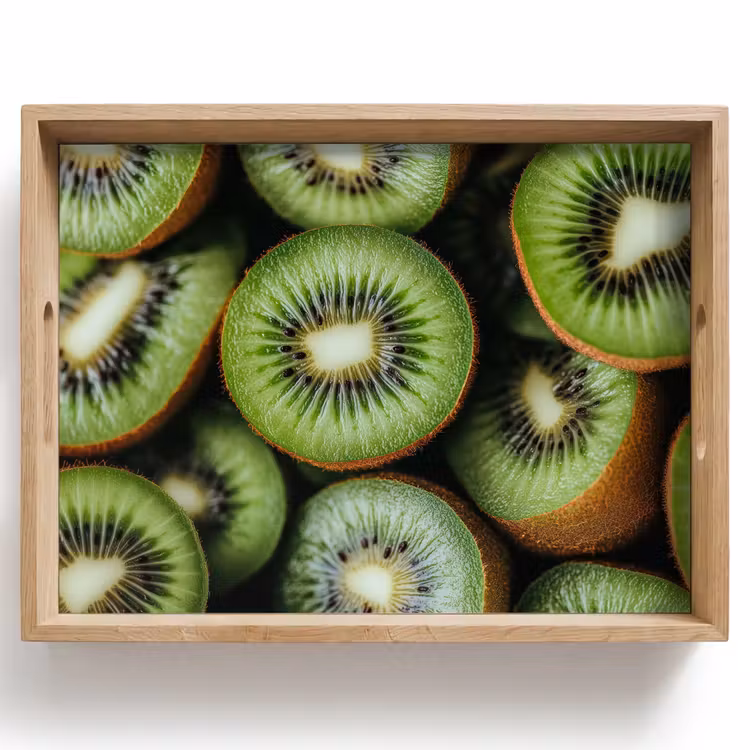 Dienblad - Kiwi - Fruit - Groen — 1