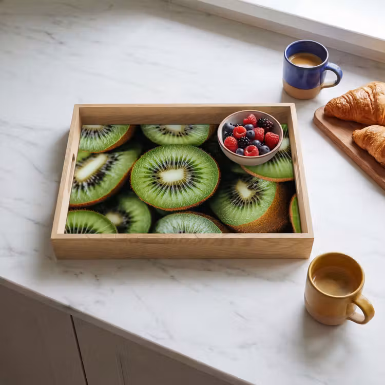 Dienblad - Kiwi - Fruit - Groen — 4