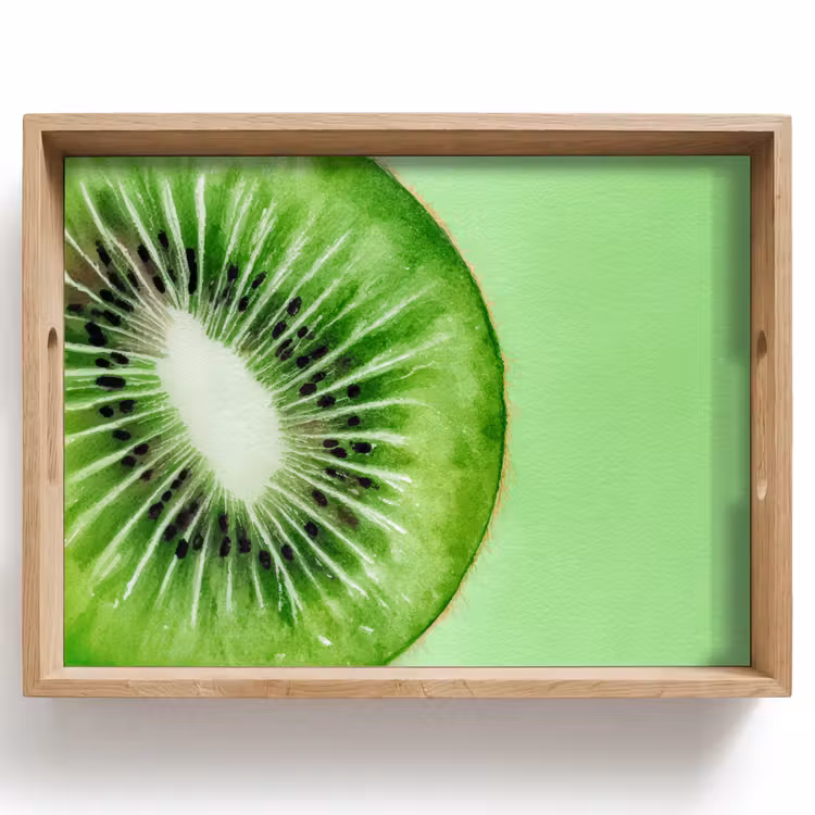 Dienblad - Kiwi - Groen - Fris — 1