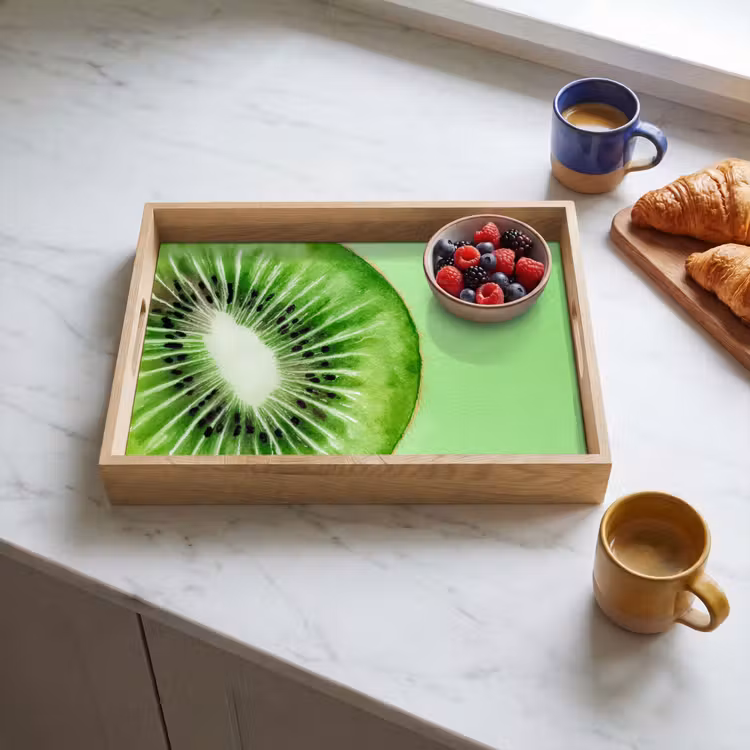 Dienblad - Kiwi - Groen - Fris — 4
