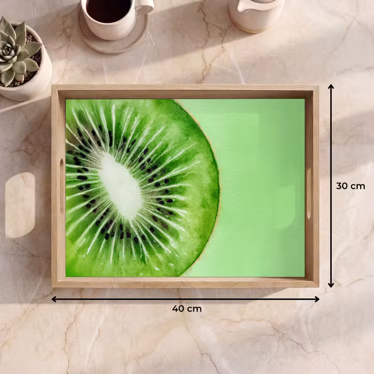 Dienblad - Kiwi - Groen - Fris — 9