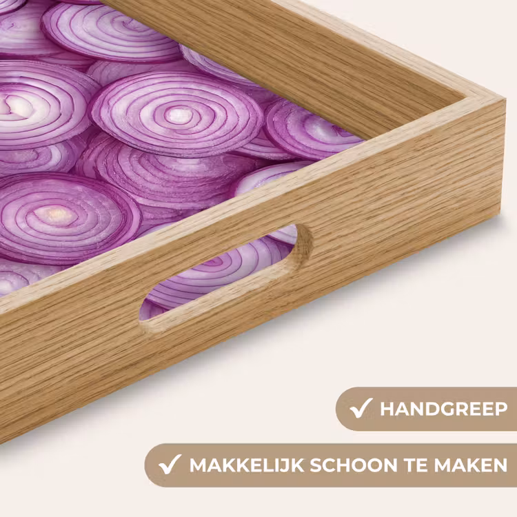 Dienblad - Paars - Uien - Close up — 5