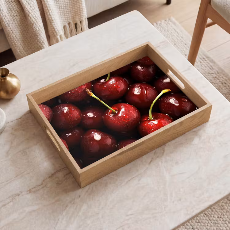 Dienblad - Rood - Fruit - Kersen — 2