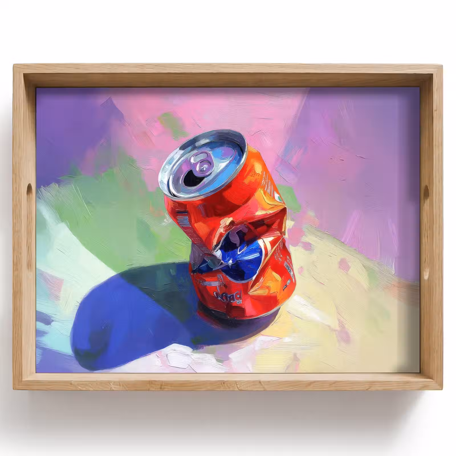 Dienblad - Frisdrank - Blik - Paars — 1