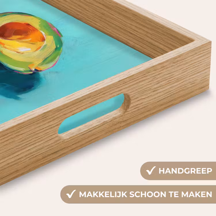 Dienblad - Avocado - Groen - Pit - Schaduw — 5