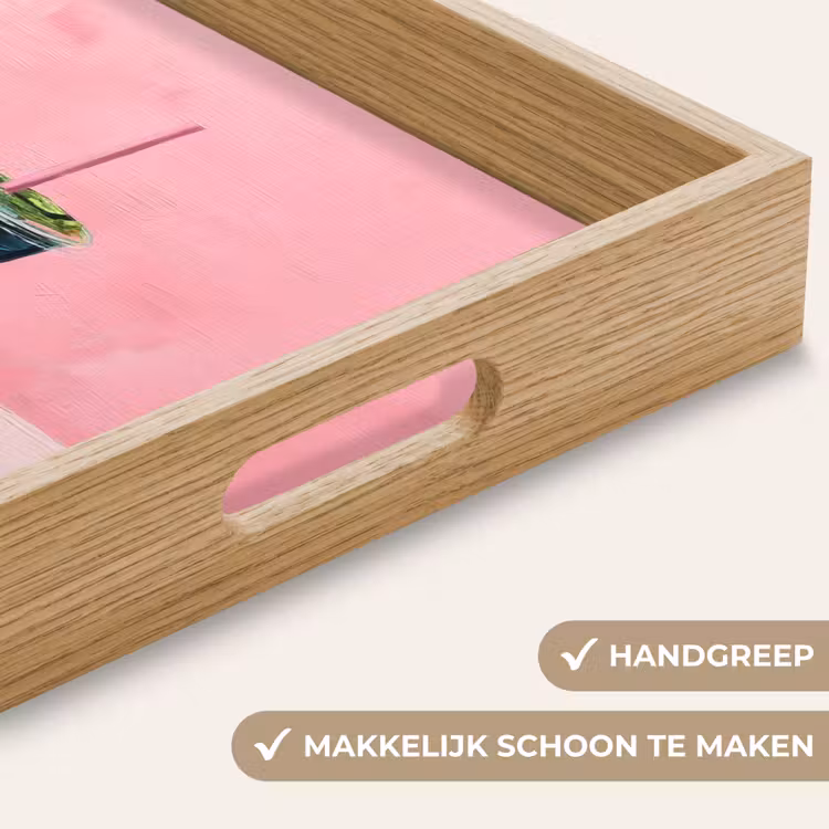 Dienblad - Beker - Rietje - Minimalistisch - Groen — 5