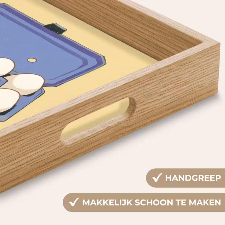 Dienblad - Eieren - Doos - Minimalistisch - Blauw — 5