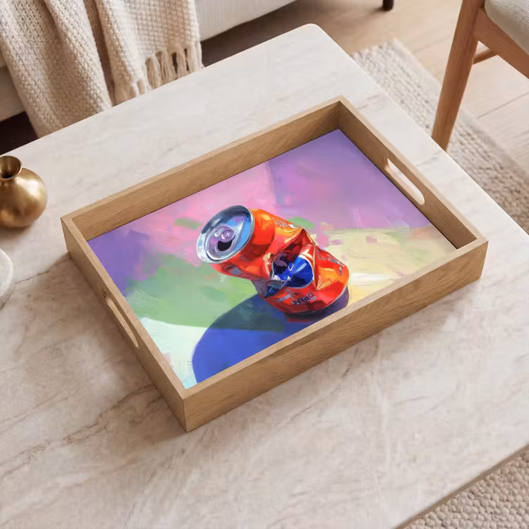Dienblad - Frisdrank - Blik - Paars — 2