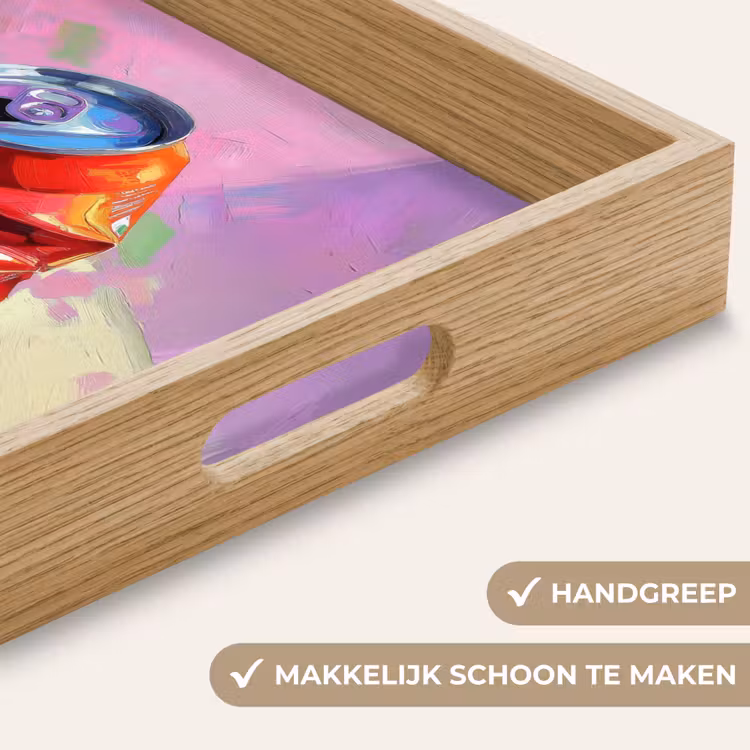 Dienblad - Frisdrank - Blik - Paars — 5