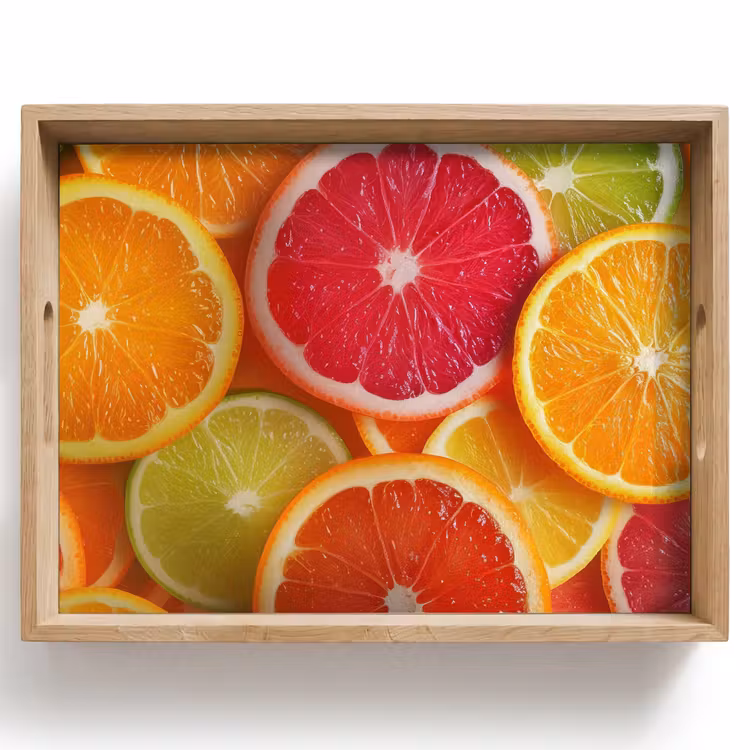 Dienblad - Fruit - Kleurrijk - Close up — 1