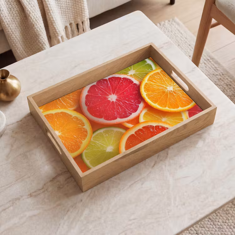 Dienblad - Fruit - Kleurrijk - Close up — 2