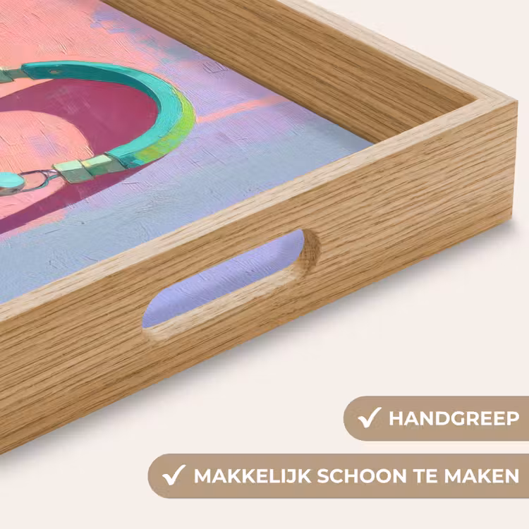Dienblad - Koptelefoon - Mintgroen - Draad — 5
