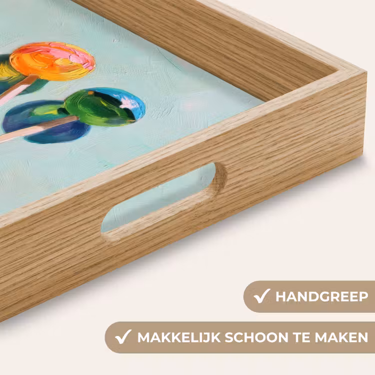 Dienblad - Lollys - Schaduw - Drie - Blauw — 5