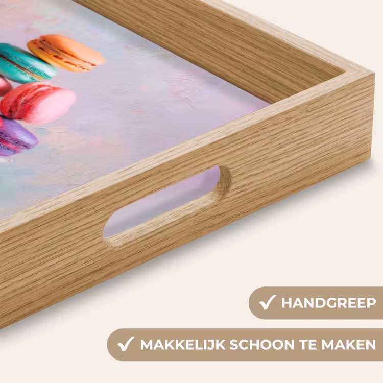 Dienblad - Macarons - Schaal - Pastel - Kleurrijk — 5