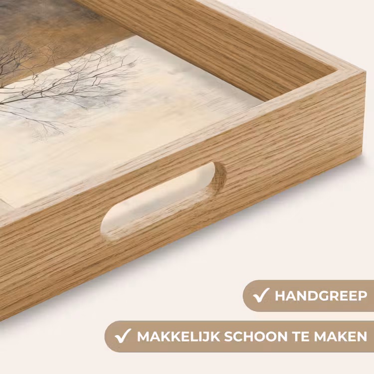 Dienblad - Boom - Vlakken - Takken - Kleurverloop — 5
