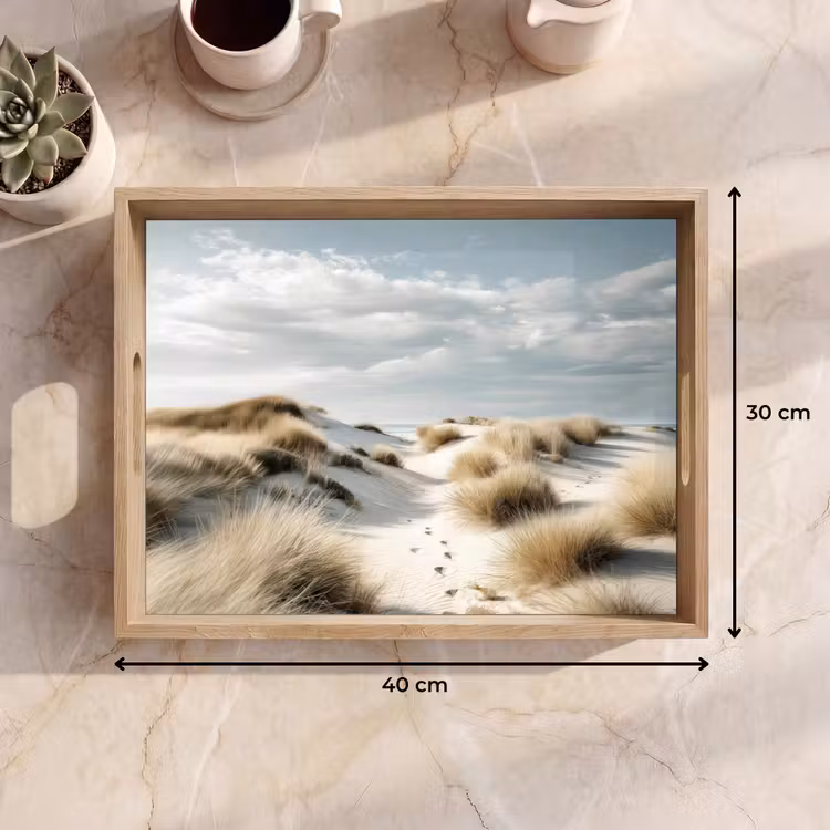 Dienblad - Duinen - Gras - Sporen - Wolken — 9