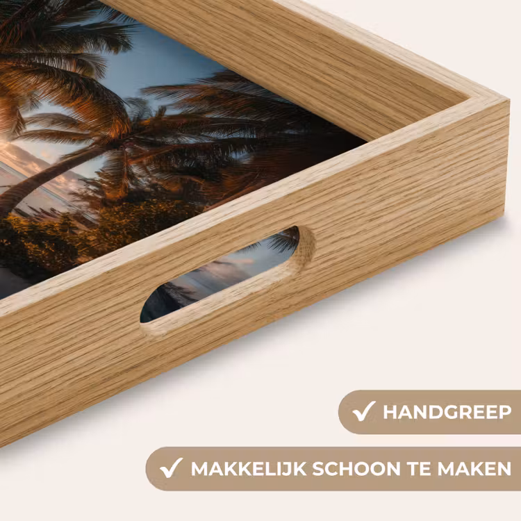 Dienblad - Palmbomen - Hangmat - Strand - Zonsondergang — 5