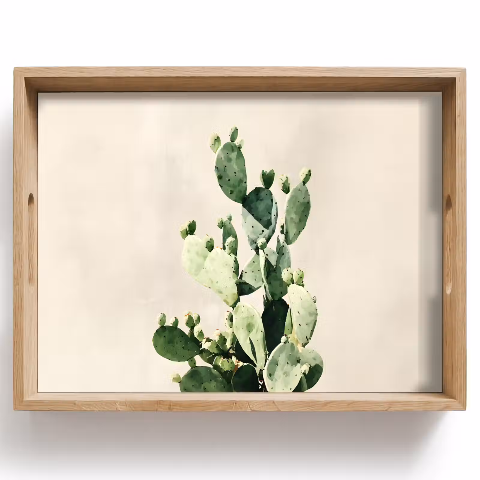 Dienblad - Cactus - Groen - Minimalistisch — 1