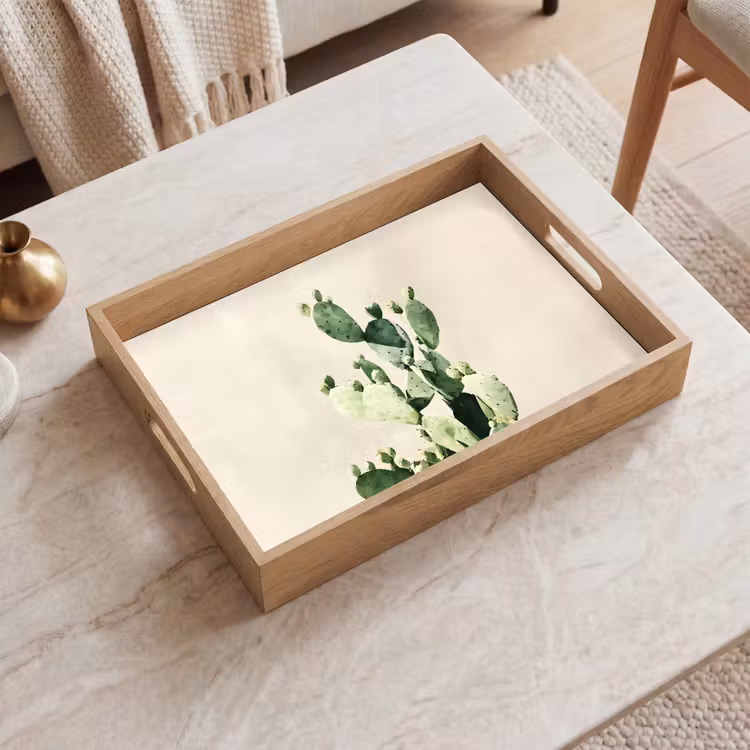 Dienblad - Cactus - Groen - Minimalistisch — 2
