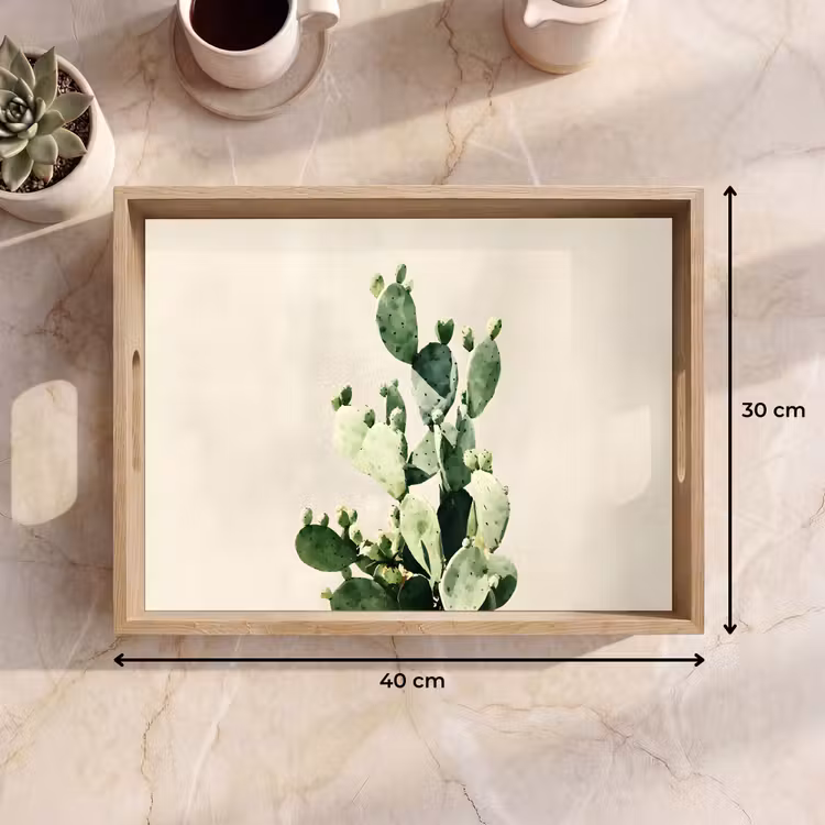 Dienblad - Cactus - Groen - Minimalistisch — 9