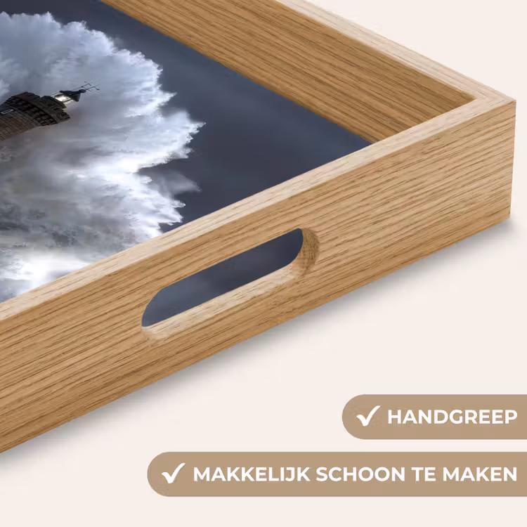 Dienblad - Golf - Vuurtoren - Schuimend water — 5
