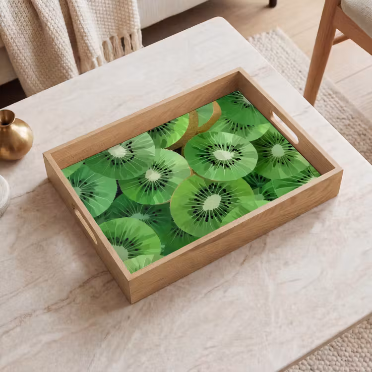 Dienblad - Kiwi - Groen - Pitten — 2