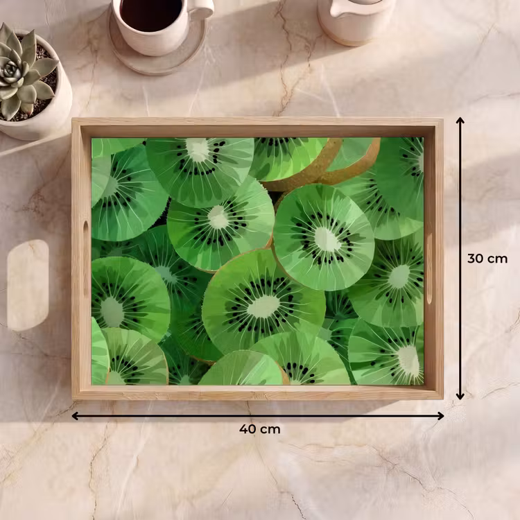Dienblad - Kiwi - Groen - Pitten — 9
